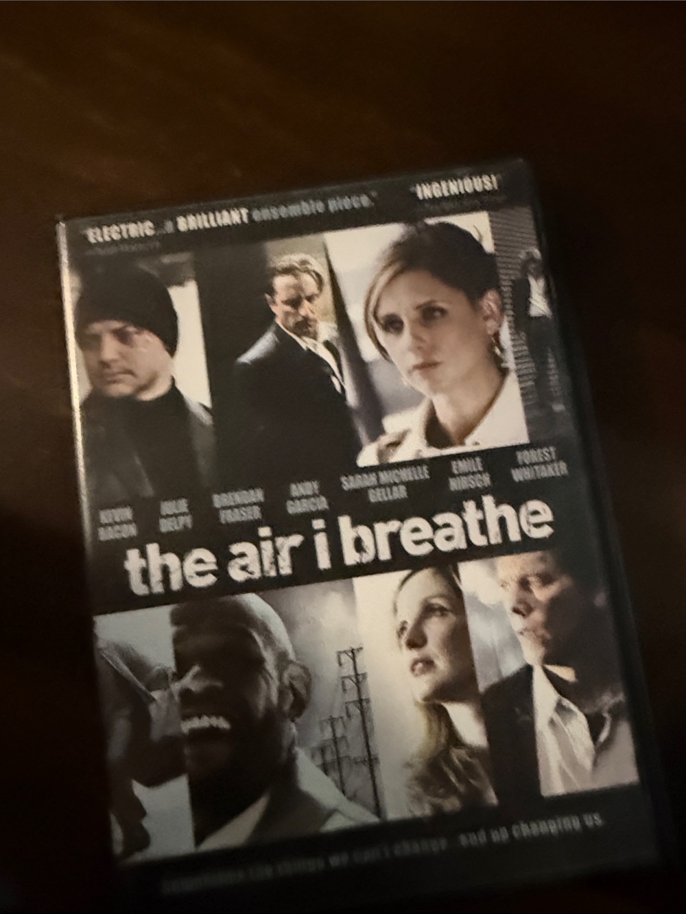 The Air I Breathe Movie Poster Art Print - Black & White